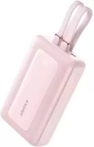 Портативное зарядное устройство Anker Zolo 20K 30W USB-C Lightning A1681 (розовый) фото