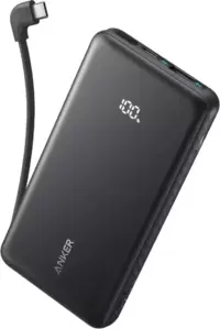 Портативное зарядное устройство Anker Zolo A110D 22.5W 10000mAh (черный) фото