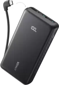Портативное зарядное устройство Anker Zolo A110E 22.5W 20000mAh (черный) фото