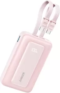 Портативное зарядное устройство Anker Zolo A110L 35W 10000mAh (розовый) фото