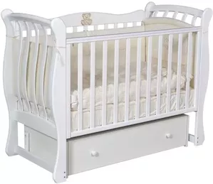 Детская кроватка Антел Luiza-3 (белый) фото