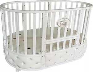 Кроватка детская Антел Северянка 4 (белый) фото