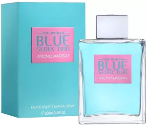 Туалетная вода Antonio Banderas Blue Seduction for Women 200 мл фото