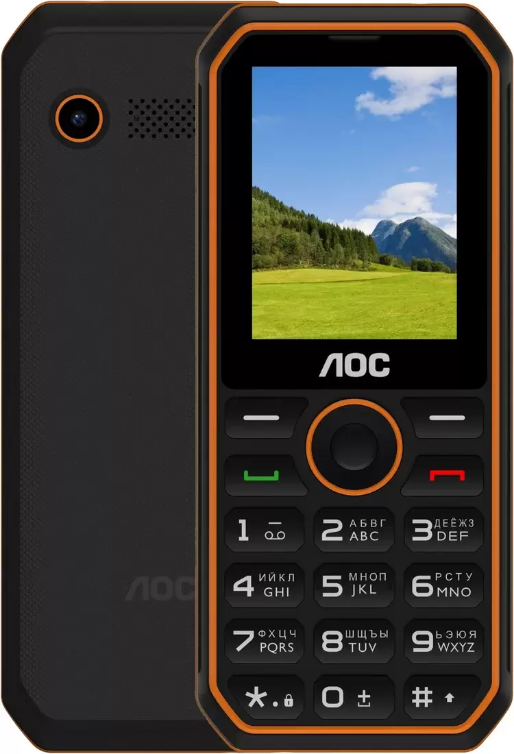 AOC A248 (черный/оранжевый)