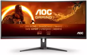 Игровой монитор AOC Agon CU34G2XE фото