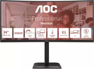 Монитор AOC CU34E4CV фото