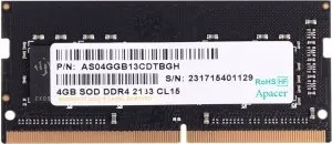 Модуль памяти Apacer AS04GGB13CDTBGH DDR4 PC4-17000 4Gb фото