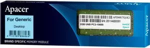 Модуль памяти Apacer DL.02G2J.H9M DDR3 PC-10660 2Gb фото