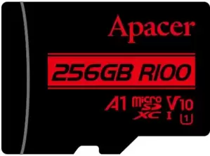 Карта памяти Apacer microSDXC AP256GMCSX10UB-RA 256GB фото