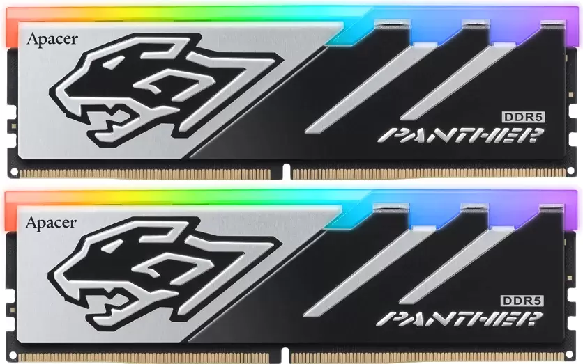 Apacer Panther RGB 2x16ГБ DDR5 6400 МГц AH5U32G64C5529BAA-2