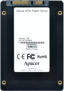 Жесткий диск SSD Apacer PPSS25 1TB AP1TPPSS25-R фото