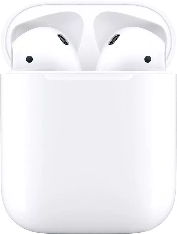 Apple AirPods 2 с беспроводным зарядным футляром