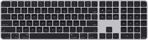 Клавиатура Apple Apple Magic Keyboard с Touch ID и цифровой панелью (с черными клавишами, шведская раскладка) фото