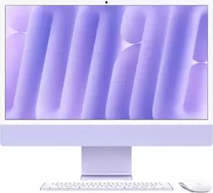 Моноблок Apple iMac M4 2024 16GB/1024GB (10 ядер, фиолетовый)