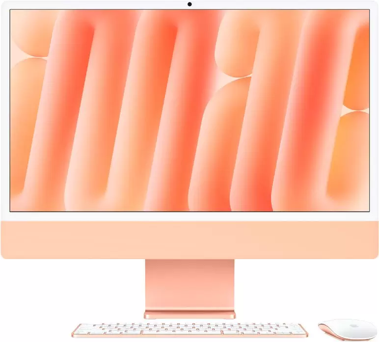 Apple iMac M4 2024 16GB/1024GB (10 ядер, оранжевый)