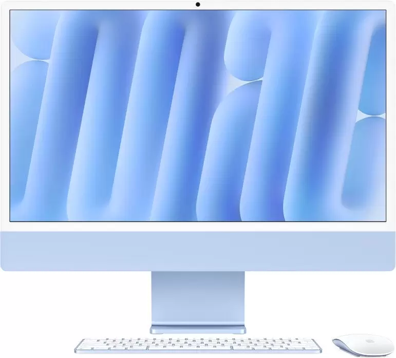 Apple iMac M4 2024 24GB/512GB (10 ядер, голубой)