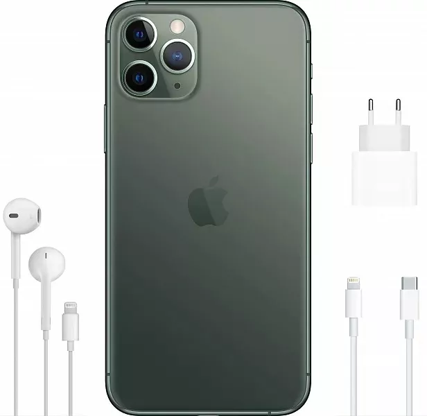Смартфон Apple iPhone 11 Pro Max 64GB Восстановленный by Breezy, грейд A (темно-зеленый) фото 4