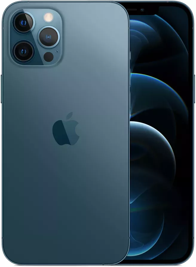 Смартфон Apple iPhone 12 Pro Max 256GB Восстановленный by Breezy, грейд A (тихоокеанский синий) фото