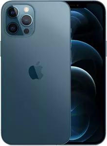 Apple iPhone 12 Pro Max 256GB Восстановленный by Breezy, грейд C (тихоокеанский синий) фото