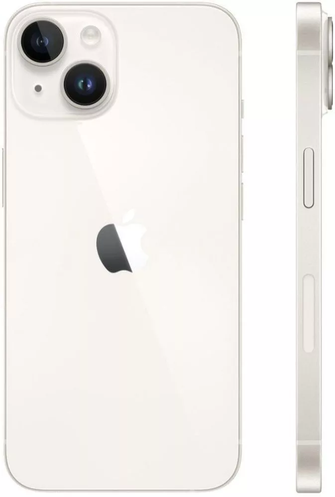 Apple iPhone 14 128Gb SIM+eSIM восстановленный Rostock Грейд A (белый) фото