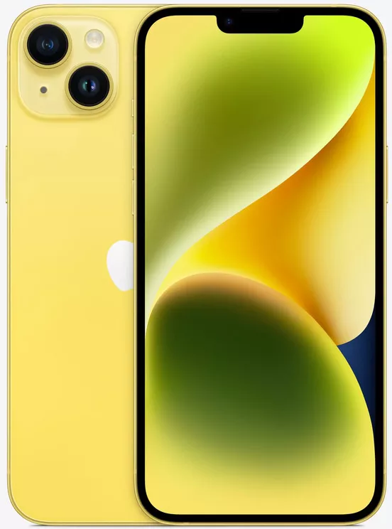 Apple iPhone 14 128Gb SIM+eSIM восстановленный Rostock Грейд A (желтый)