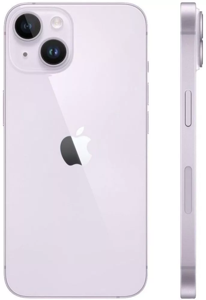 Apple iPhone 14 128Gb SIM+eSIM восстановленный Rostock Грейд B (фиолетовый) фото