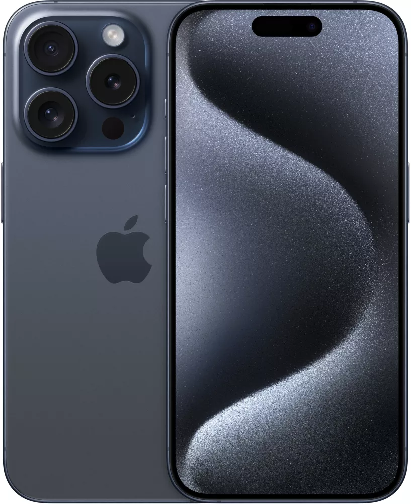 Смартфон Apple iPhone 15 Pro 256GB (синий титан) купить недорого в Минске,  цены – Shop.by