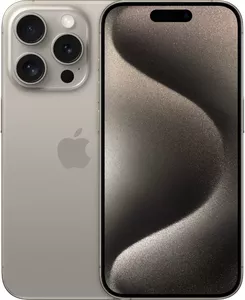 Apple iPhone 15 Pro Max 256GB Восстановленный by Breezy, грейд A (природный титан) фото