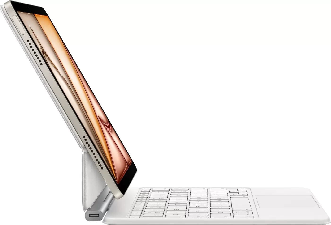 Клавиатура Apple Magic Keyboard для iPad Air 11&#34; 7-го поколения (белый, нет кириллицы) фото 3