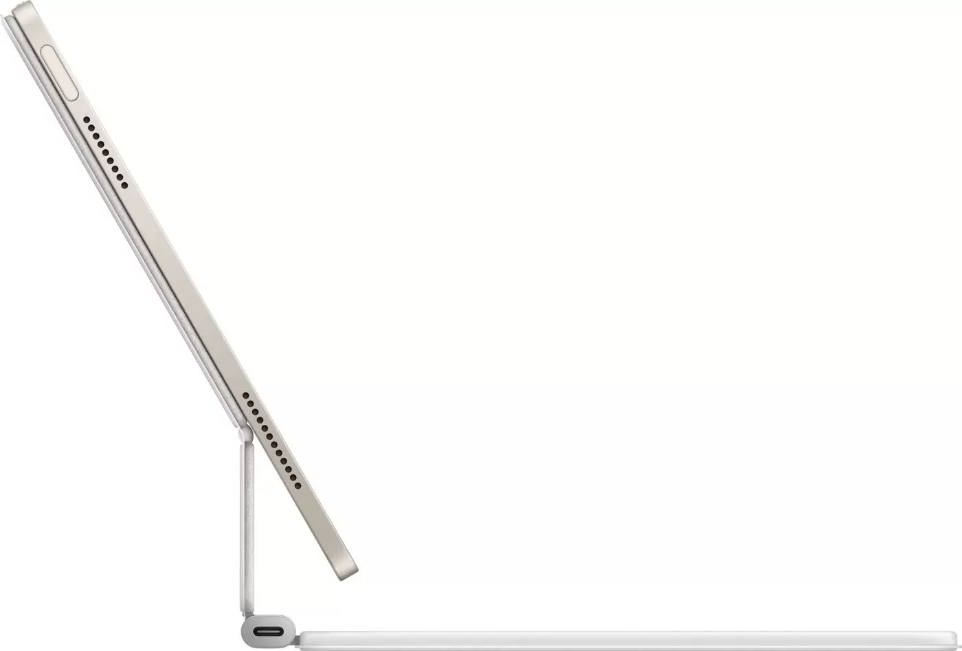 Клавиатура Apple Magic Keyboard для iPad Air 11&#34; 7-го поколения (белый, нет кириллицы) фото 4