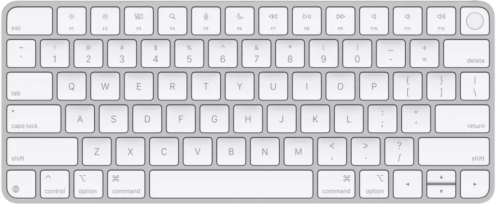 Apple Magic Keyboard USB-C MXCK3ZA/A (с Touch ID, с белыми клавишами, раскладка US English)