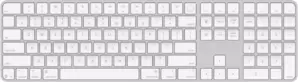 Клавиатура Apple Magic Keyboard USB-C MXK73ZA/A (с Touch ID и цифровой панелью, с белыми клавишами, раскладка US English) фото