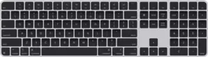 Клавиатура Apple Magic Keyboard USB-C MXK83ZA/A (с Touch ID и цифровой панелью, с черными клавишами, раскладка US English) фото