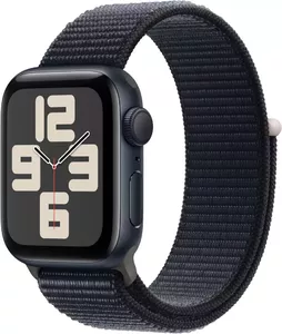 Умные часы Apple Watch SE 2 40 мм (алюминиевый корпус, темная ночь/темная ночь, нейлоновый ремешок) фото