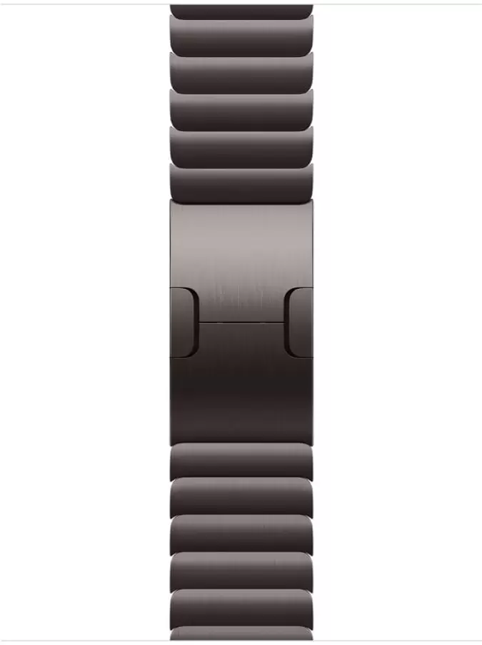 Умные часы Apple Watch Series 11 42 мм (титановый корпус, черный/темно-серый, браслет Link из нержавеющей стали) фото 3