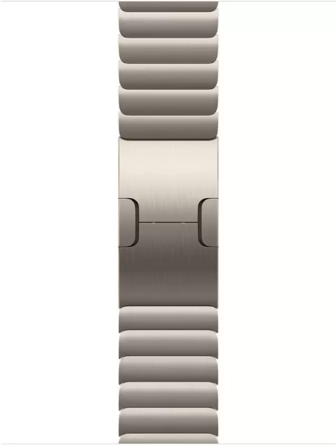 Умные часы Apple Watch Series 11 46 мм (титановый корпус, природный/природный, браслет Link из нержавеющей стали) фото 3