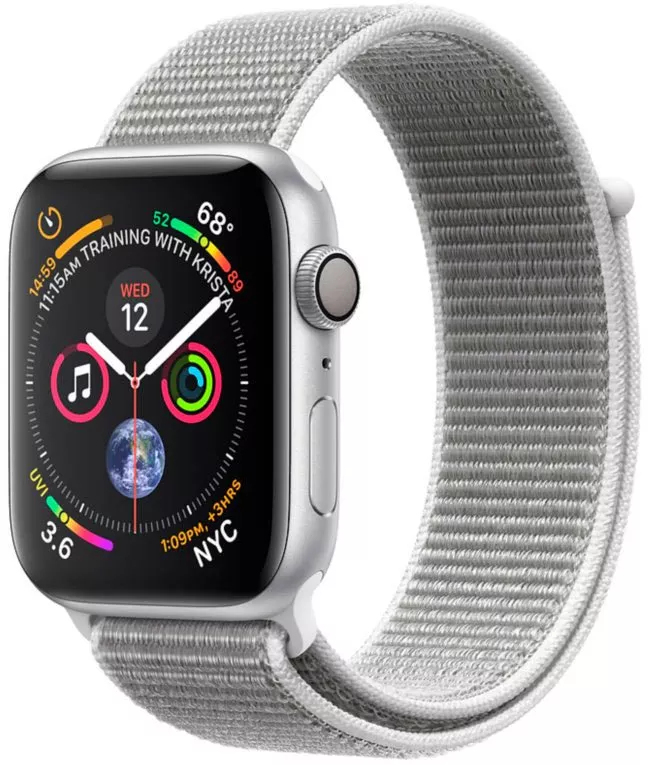 Смарт-часы Apple Watch Series 4 40mm Aluminum Silver (MU652) фото