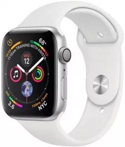 Умные часы Apple Watch Series 4 44mm Aluminum Silver (MU6A2) фото