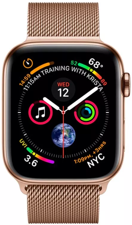 Умные часы Apple Watch Series 4 LTE 44mm Gold (MTV82) фото 2