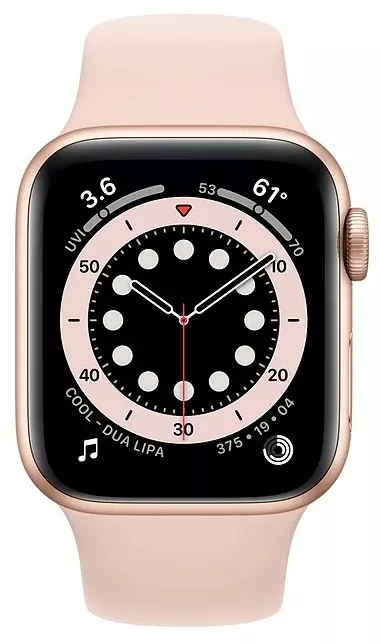 Умные часы Apple Watch Series 6 40mm Aluminum Gold (MG123) фото 2