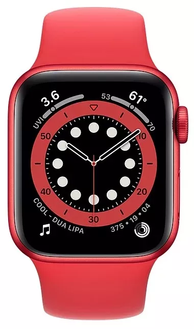 Умные часы Apple Watch Series 6 40mm Aluminum Red (M00A3) фото 2