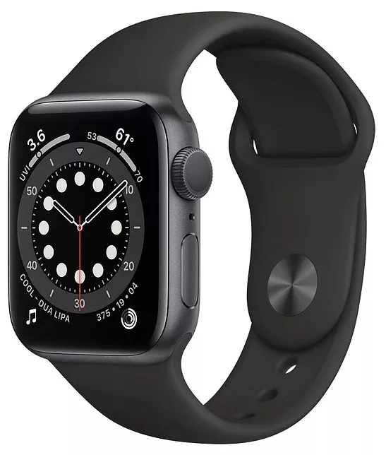 Умные часы Apple Watch Series 6 40mm Aluminum Space Gray (MG133) фото