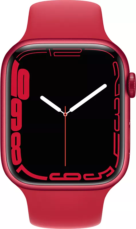 Умные часы Apple Watch Series 7 45 мм (PRODUCT)RED фото 2