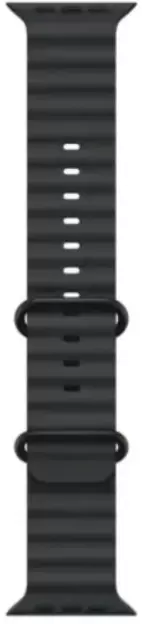 Умные часы Apple Watch Ultra 2 LTE 49 мм (титановый корпус, черный/черный, ремешок из эластомера) фото 3