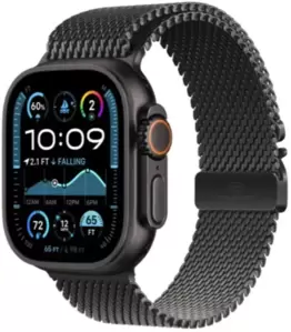 Умные часы Apple Watch Ultra 2 LTE 49 мм (титановый корпус, черный/черный, ремешок миланская петля размера L) icon