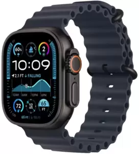 Умные часы Apple Watch Ultra 2 LTE 49 мм (титановый корпус, черный/темно-синий, ремешок из эластомера) icon