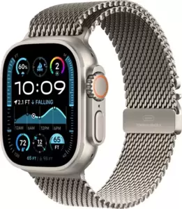 Умные часы Apple Watch Ultra 2 LTE 49 мм (титановый корпус, титановый/титановый, миланская петля L) icon