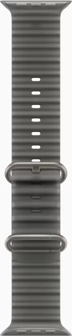 Умные часы Apple Watch Ultra 4 LTE 49 мм (титановый корпус, природный/черный, ремешок из эластомера) фото 3