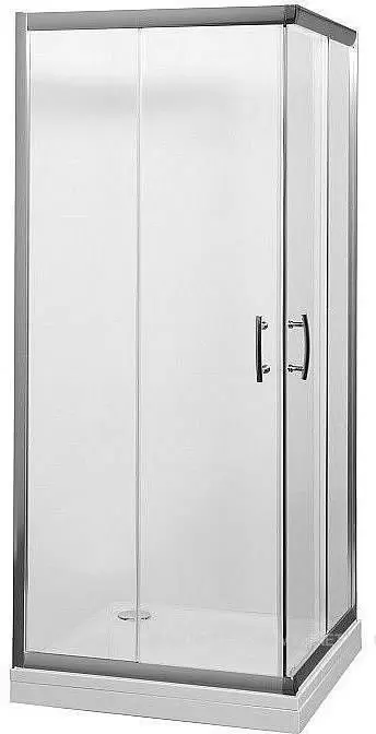 Aquanet Alfa Cube NAA1142 100x100 (прозрачное стекло)