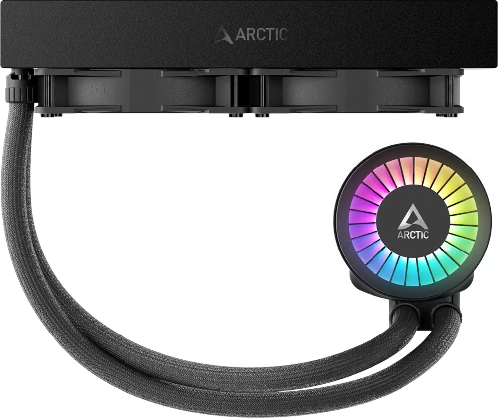 Жидкостное охлаждение для процессора Arctic Liquid Freezer III 280 A-RGB Black ACFRE00143A фото